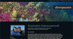 Desktop Screenshot of diverspassion.ch